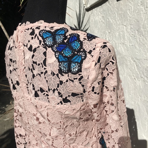 Escada couture lace cocktail dress size 36 - Picture 10 of 15